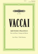 Cover-Bild zum Titel 'Metodo Pratico di Canto Italiano' von 'Nicola Vaccai'