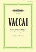 Cover-Bild zum Titel 'Metodo Pratico di Canto Italiano' von 'Nicola Vaccai'