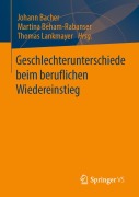 Cover-Bild zum Titel 'Geschlechterunterschiede beim beruflichen Wiedereinstieg' von ''