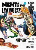 Cover-Bild zum Titel 'Night of the Living Cat 02 - Katzen sind unbarmherzige Herrscher' von 'Hawkman, Mecha-Roots'