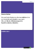 Cover-Bild zum Titel 'Gesundheitsförderung der Auszubildenden in Deutschland. Adjustierung nach Muskel-Skelett-Erkrankungen in handwerklichen Berufen' von 'Hannes Hatten'