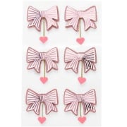 Cover-Bild zum Titel '3D Sticker Schleifen / Herzen, Pink FSC MIX' von ''