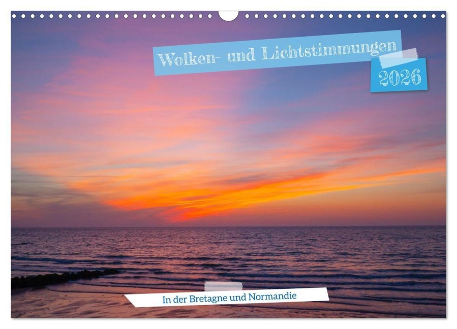 Wolken- und Lichtstimmungen (Wandkalender 2026 DIN A3 quer), CALVENDO Monatskalender - Klaus und Dorle Scholz