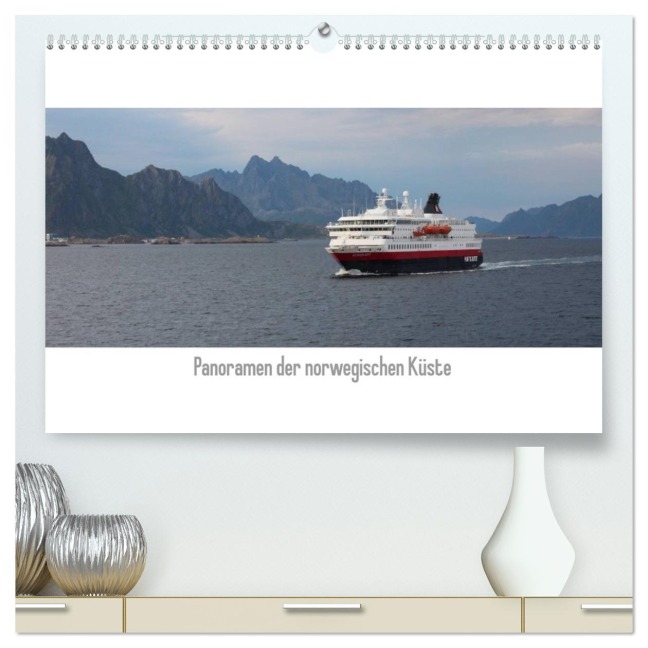 Panoramen der norwegischen Küste (hochwertiger Premium Wandkalender 2026 DIN A2 quer), Kunstdruck in Hochglanz - Ingrid Lacher