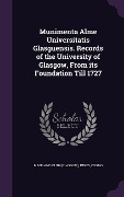 Cover-Bild zum Titel 'Munimenta Alme Universitatis Glasguensis. Records of the University of Glasgow, From its Foundation Till 1727' von 'Maitland Club (Glasgow), Innes Cosmo'
