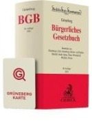 Cover-Bild zum Titel 'Grüneberg BGB Chat-Book 2025' von ''