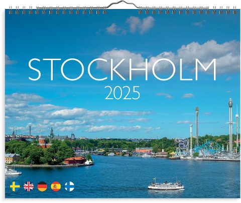 Burde Wandkalender Stockholm 2025 - 