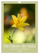 Cover-Bild zum Titel 'Colors of Nature (Wandkalender 2026 DIN A4 hoch), CALVENDO Monatskalender' von 'Janina Bürger - Wabi-Sabi Fotografie'