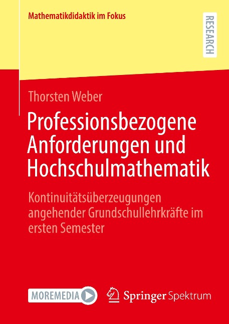 Professionsbezogene Anforderungen und Hochschulmathematik - Thorsten Weber