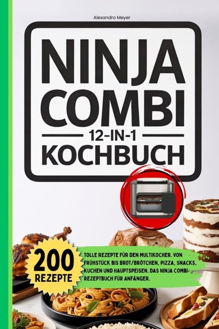 Ninja Combi 12 in 1 Kochbuch - Meyer Alexandro