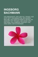 Ingeborg Bachmann - 