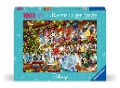 Cover-Bild zum Titel 'Erwachsenenpuzzle 1000 Teile - Disney Classics - Schneekugelparadies' von ''