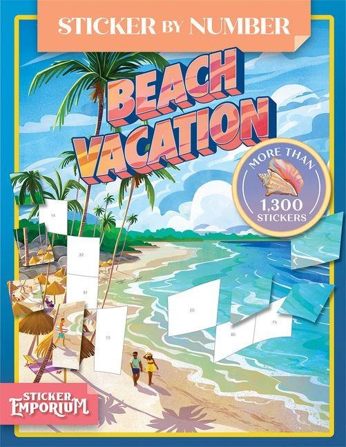 Sticker by Number Beach Vacation - 
