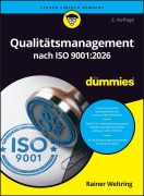 Cover-Bild zum Titel 'Qualitätsmanagement nach ISO 9001:2026 für Dummies' von 'Rainer Weltring'