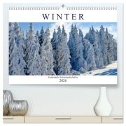Cover-Bild zum Titel 'Winter. Zauberhafte Schneelandschaften (hochwertiger Premium Wandkalender 2026 DIN A2 quer), Kunstdruck in Hochglanz' von 'Rose Hurley'