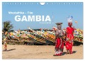 Westafrika - The Gambia (Wandkalender 2024 DIN A4 quer), CALVENDO Monatskalender - Peter Schickert