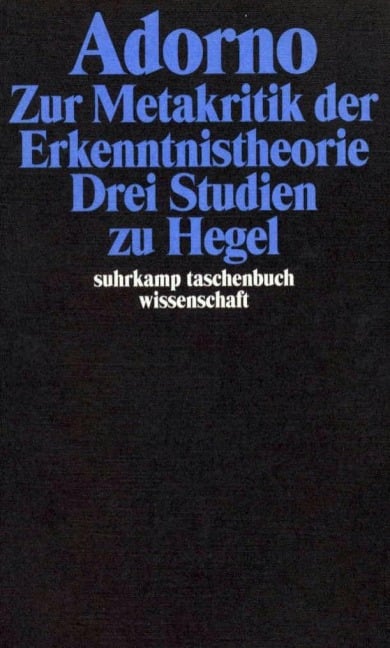 Gesammelte Schriften in 20 Bänden 05. - Theodor W. Adorno