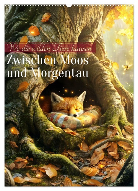 Zwischen Moos und Morgentau (Wandkalender 2026 DIN A2 hoch), CALVENDO Monatskalender - Daniela Tapper