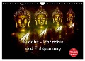 Buddha - Harmonie und Entspannung (Wandkalender 2025 DIN A4 quer), CALVENDO Monatskalender - Julia Axon Und Claudia Burlager