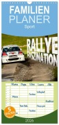 Cover-Bild zum Titel 'Familienplaner 2026 - Rallye Faszination 2026 mit 5 Spalten (Wandkalender, 21 x 45 cm) CALVENDO' von 'Photography Pm'