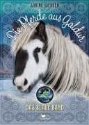 Cover-Bild zum Titel 'Die Pferde aus Galdur - Das blaue Band' von 'Sabine Giebken'