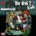 Die drei ??? Kids 28. Diamantenjagd (drei Fragezeichen) CD - 