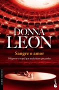 Cover-Bild zum Titel 'Sangre o amor' von 'Donna Leon'
