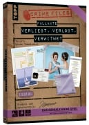 Cover-Bild zum Titel 'Crime Files - Fallakte: Verliebt, verlobt, verwitwet' von 'Rätselraum Ruhrpott'