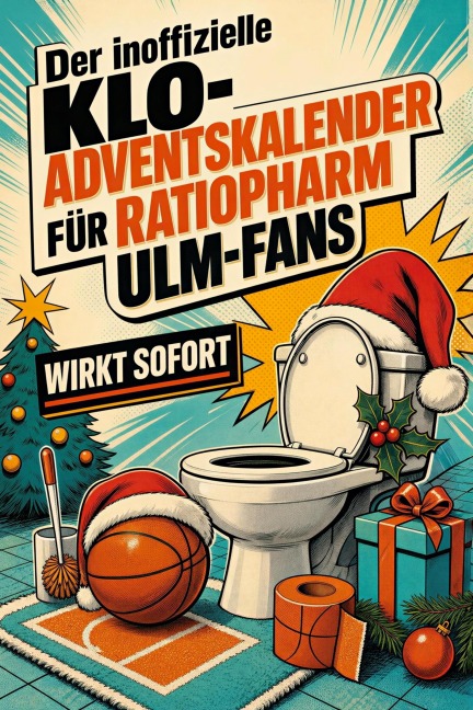 Der inoffizielle Klo-Adventskalender für Ratiopharm Ulm-Fans - Julia Bauer