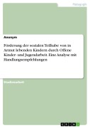 Cover-Bild zum Titel 'Förderung der sozialen Teilhabe von in Armut lebenden Kindern durch Offene Kinder- und Jugendarbeit. Eine Analyse mit Handlungsempfehlungen' von ''
