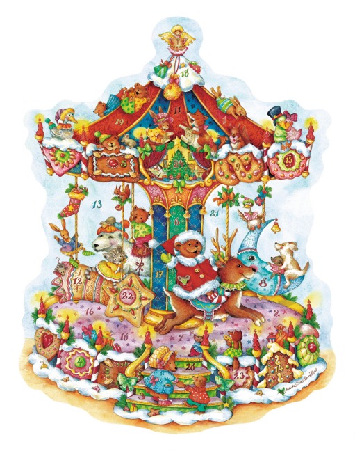Adventskalender "Weihnachtskarussell" - 