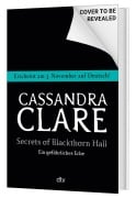 Cover-Bild zum Titel 'Secrets of Blackthorn Hall' von 'Cassandra Clare'