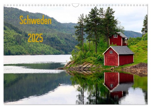 Schweden 2025 (Wandkalender 2025 DIN A3 quer), CALVENDO Monatskalender - Jens Klingebiel