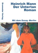 Cover-Bild zum Titel 'Der Untertan' von 'Heinrich Mann'