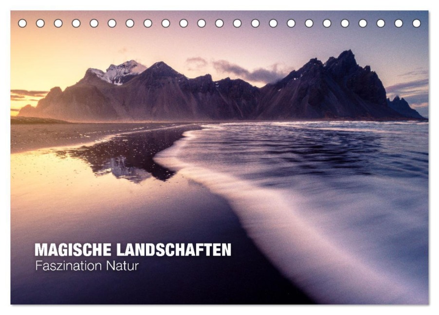 Magische Landschaften - Faszination Natur (Tischkalender 2025 DIN A5 quer), CALVENDO Monatskalender - David Becker - Beckerworks