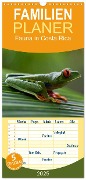 Familienplaner 2025 - Fauna in Costa Rica mit 5 Spalten (Wandkalender, 21 x 45 cm) CALVENDO - Beate Bussenius