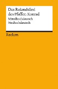 Cover-Bild zum Titel 'Das Rolandslied des Pfaffen Konrad' von ''