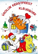 Cover-Bild zum Titel 'Vrolijk Kerstfeest Kleurboek' von 'Maryan Ben'