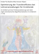Cover-Bild zum Titel 'Optimierung der Transfereffizienz bei Lehrveranstaltungen für Erziehende' von 'Enidan*sk (Nadine Mika Hansen Kilper)'