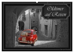 Cover-Bild zum Titel 'Oldtimer auf Reisen (Wandkalender 2026 DIN A2 quer), CALVENDO Monatskalender' von 'Monika Jüngling Alias Mausopardia'