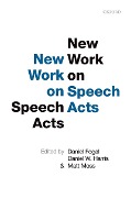Cover-Bild zum Titel 'New Work on Speech Acts' von ''