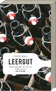 Cover-Bild zum Titel 'Leergut' von 'Tommie Goerz'