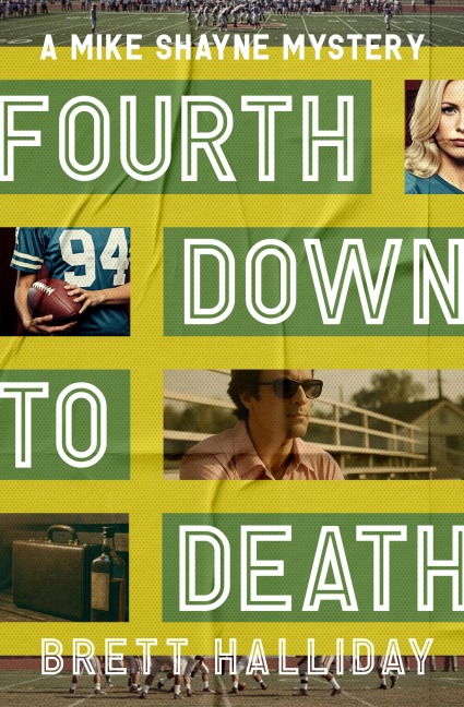Fourth Down to Death - Brett Halliday