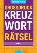 Cover-Bild zum Titel 'Großdruck Kreuzworträtsel - Band 3- Über 280 Rätsel in großer Schrift für Senioren & Erwachsene' von ''