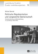 Cover-Bild zum Titel 'Politische Repräsentation und vorgestellte Gemeinschaft' von 'Michel Dormal'