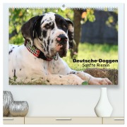 Deutsche Doggen - Sanfte Riesen (hochwertiger Premium Wandkalender 2026 DIN A2 quer), Kunstdruck in Hochglanz - Marion Reiß - Seibert