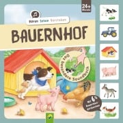 Cover-Bild zum Titel 'Hören-Sehen-Verstehen Bauernhof I Ab 24 Monaten' von 'Katharina Bensch'