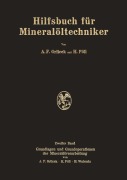 Cover-Bild zum Titel 'Hilfsbuch für Mineralöltechniker' von 'A. F. Orlicek, H. Pöll'