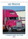 US-Trucks ... unterwegs im amerikanischen Westen - Monatsplaner (Tischkalender 2025 DIN A5 hoch), CALVENDO Monatskalender - Daniel Meissner