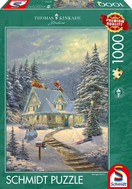 Am Heiligabend. Kinkade Collection 1.000 Teile - 